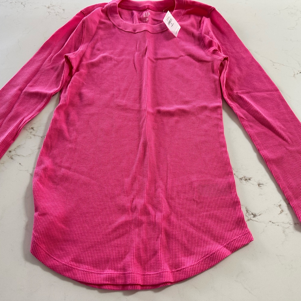 GAP Hot pink Long Sleeve Women's Top new